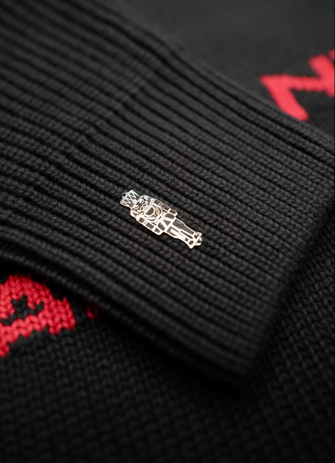 UNISEX KNITTED SWEATER - DEAR SANTA I WANT IT ALL